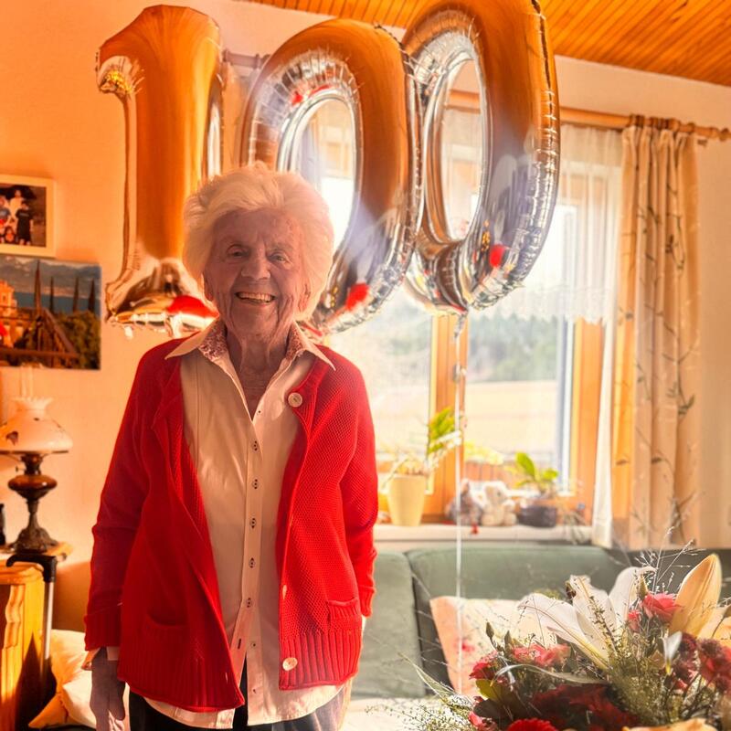 100. Geburtstag von Rosa Morscher